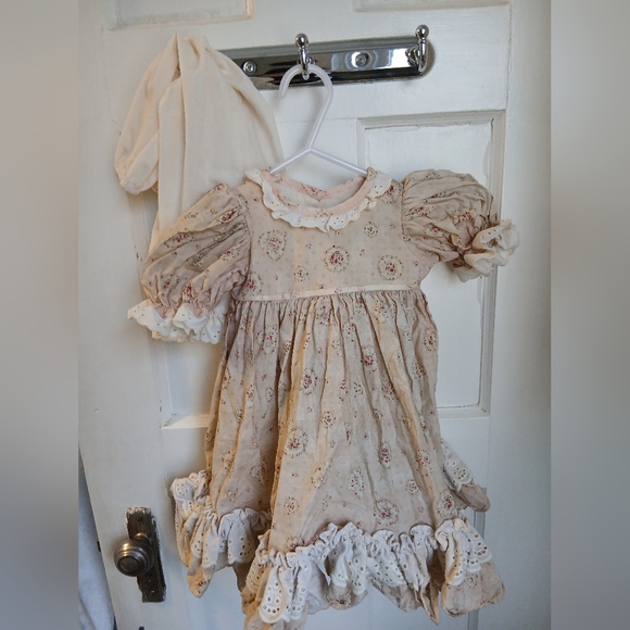 Other - 3/$8 Vintage Doll Dress With Pants Outfit Doll Maker Linda Rick